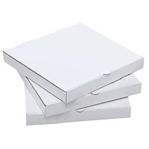 Caja FAMILIAR BLANCA  40 x 40 X 4cm - Paquete de 50 Pzas